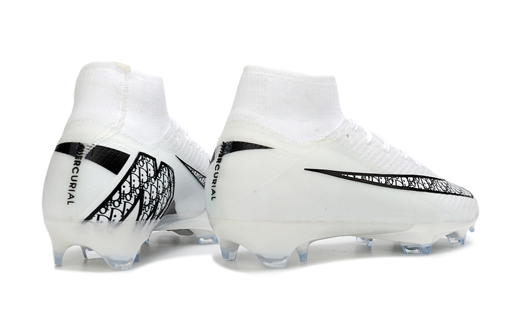 Nike Air Zoom Mercurial Superfly X Elite FG DIOR soccer cleats from the side