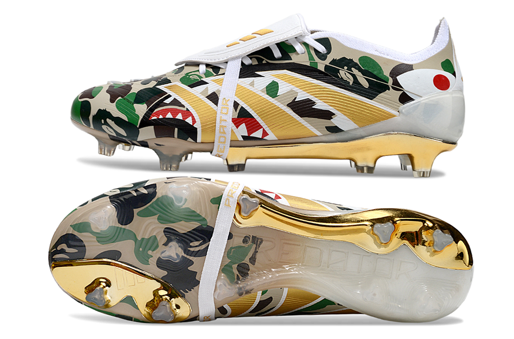 Adidas Predator 25 Elite Tongue FG X BAPE