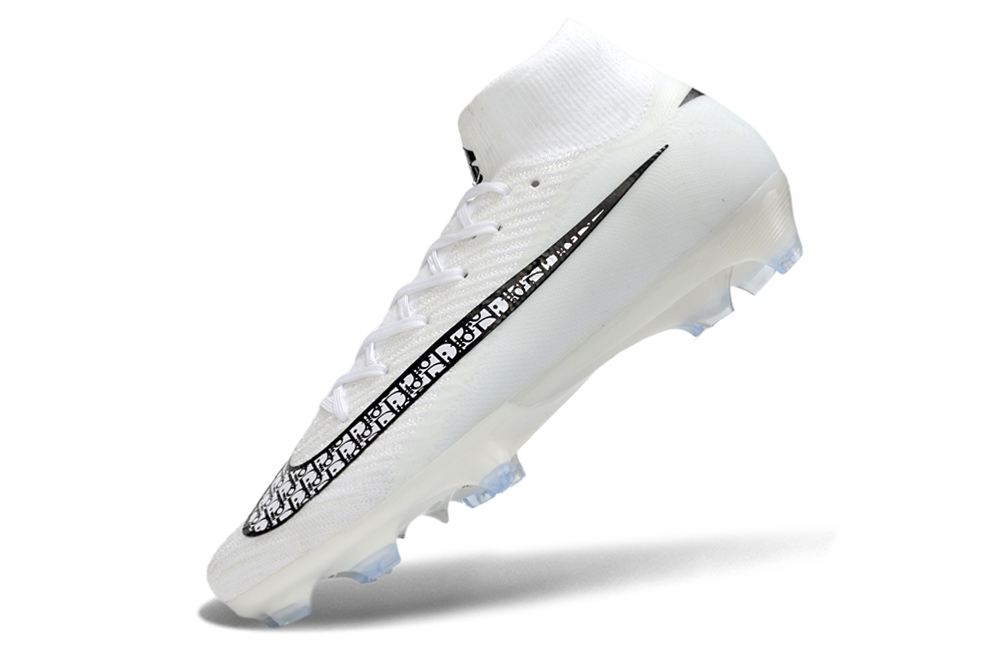 Front view of Nike Air Zoom Mercurial Superfly X Elite FG soccer cleats by Dior